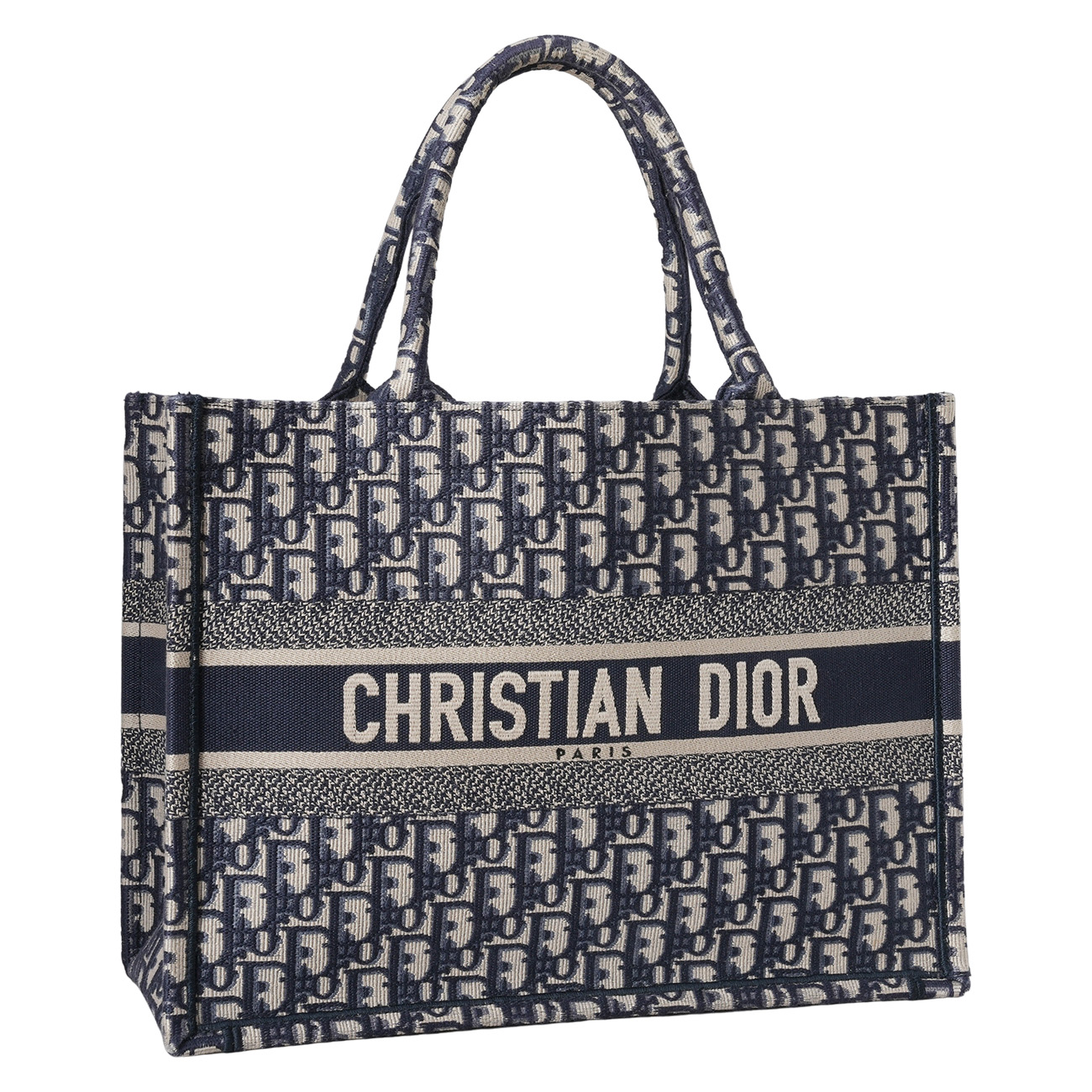 CHRISTIAN DIOR(USED)디올 M1296 북 토트 미듐
